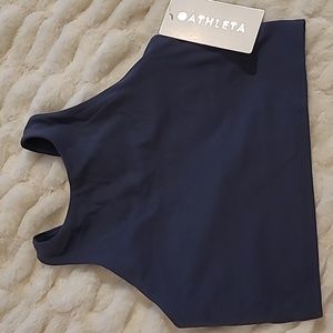 Athleta Conscious Crop A-C Cup purple S